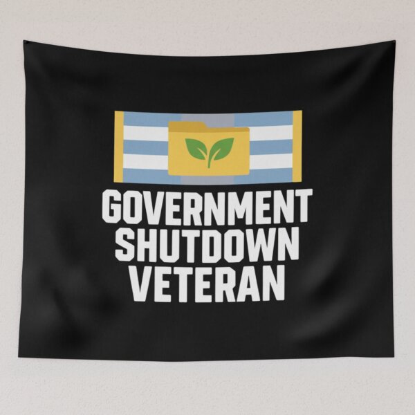 Item preview, Government Shutdown Veteran  designed and sold by moabeArtistic.