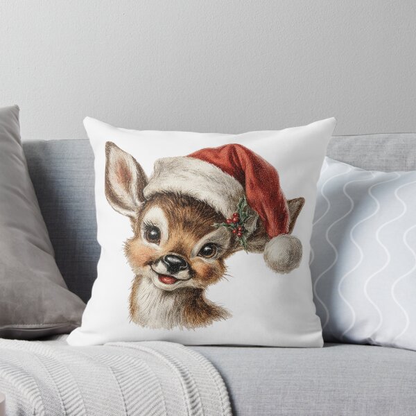 Item preview, Smiling Retro reindeer designed and sold by MendaciousMina.