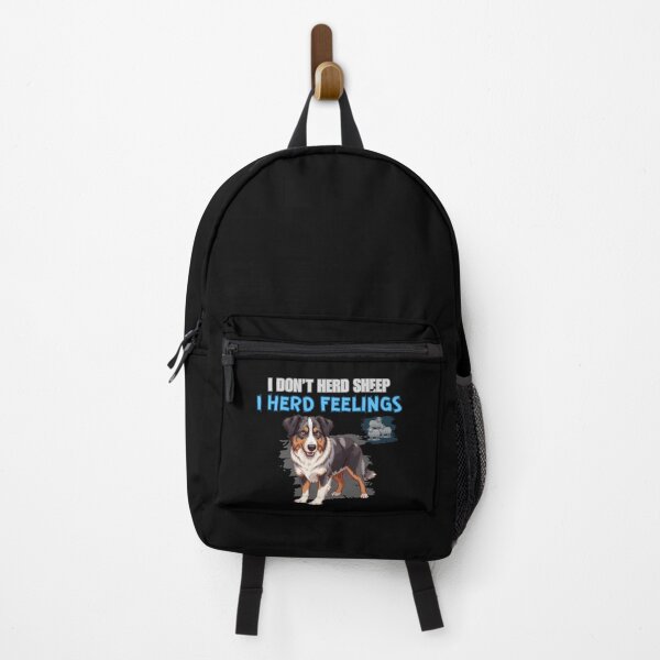 Item preview, I Don’t Herd Sheep I Herd Feelings Funny Australian Shepherd Design designed and sold by Kotalo.