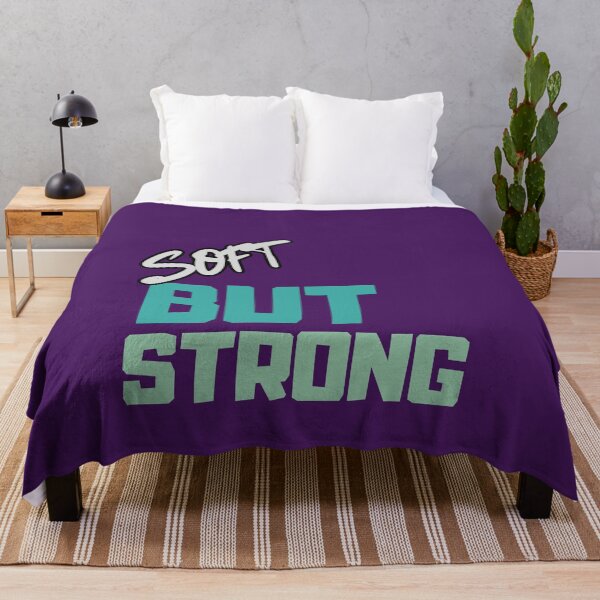 Item preview, Soft but Strong – Feminine Empowering Quote designed and sold by CielaNoir.