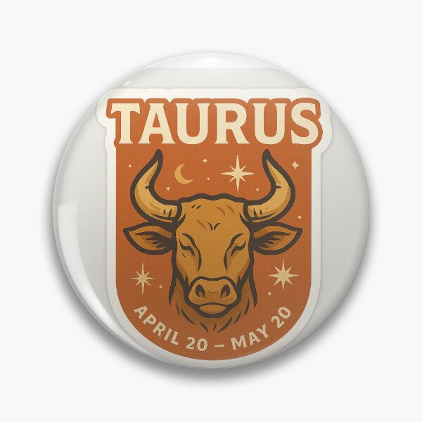 Item preview, Taurus Zodiac Sticker – Astrology Bull Design designed and sold by predatorvx.