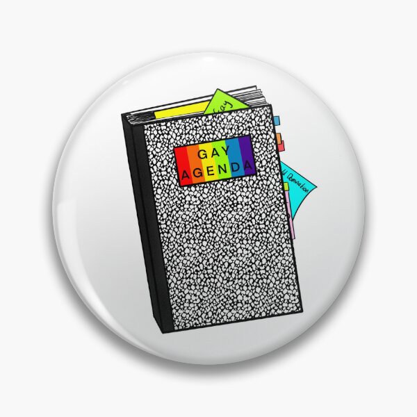 Item preview, The Gay Agenda Joke planner designed and sold by PolosPolis.