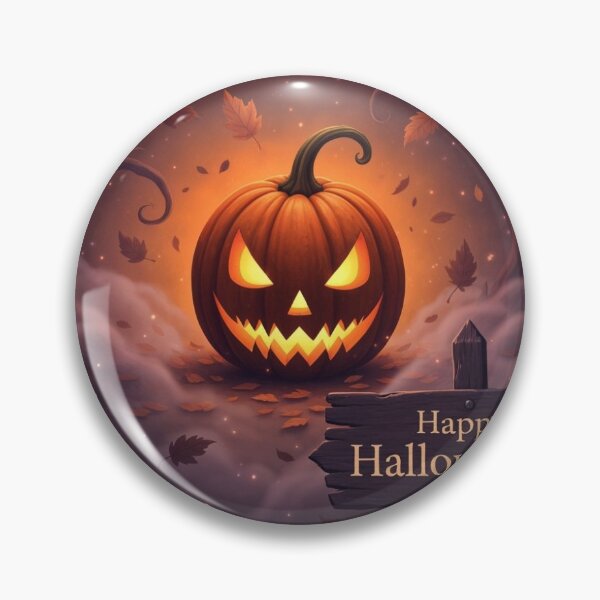 Item preview, Happy Hallowe'en  designed and sold by WhimsyByPaul.redbubble.com.