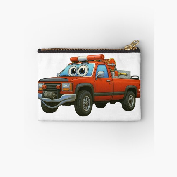 Item preview, Grass Fire Truck Cartoon designed and sold by Scott Hayes.
