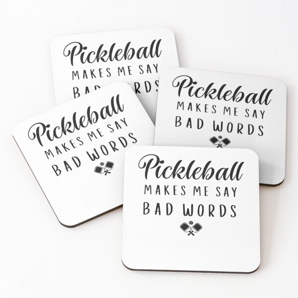 Item preview, Pickleball Makes Me Say Bad Words designed and sold by stephenflashart.