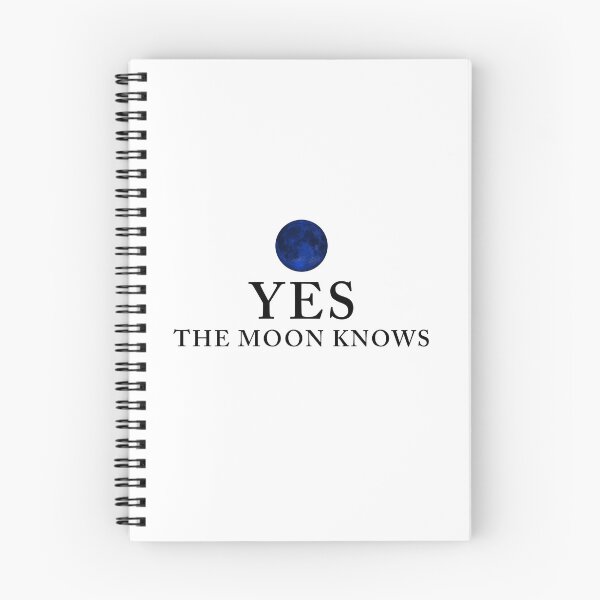 Aperçu de l'œuvre Lune bleue - Illustration lunaire minimaliste créée et vendue par Artfully Entertained.
