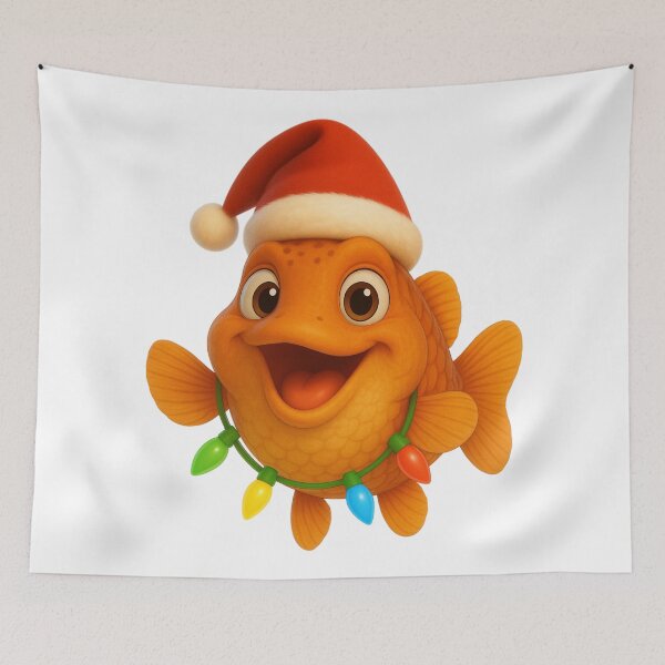 Item preview, Christmas Goldfish designed and sold by Sillytoe.