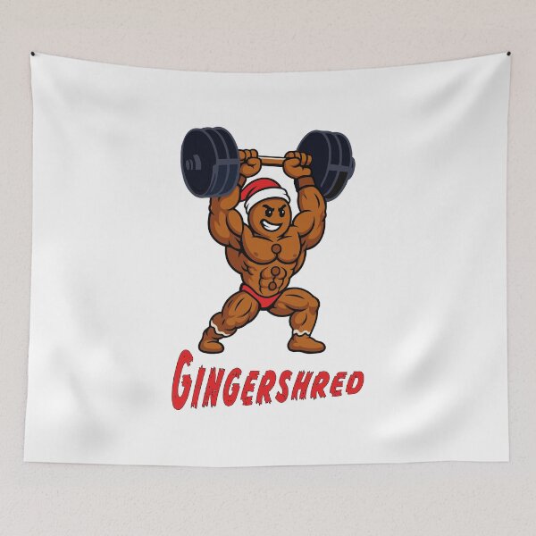 Item preview, Gingershred Bodybuilding designed and sold by AlmaMoArt.