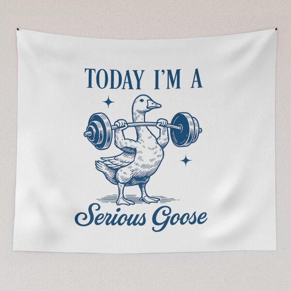 Item preview, Today I'm A Serious Goose designed and sold by stephenflashart.
