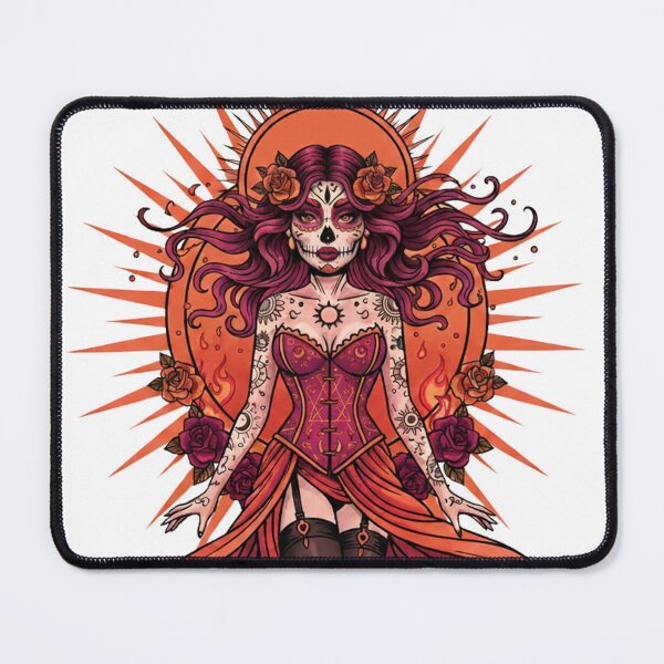 Item preview, Sugar Skull Bruja – Catrina Witch, Mystical Feminine, Esoteric Art of Power designed and sold by BellaAbreu8.