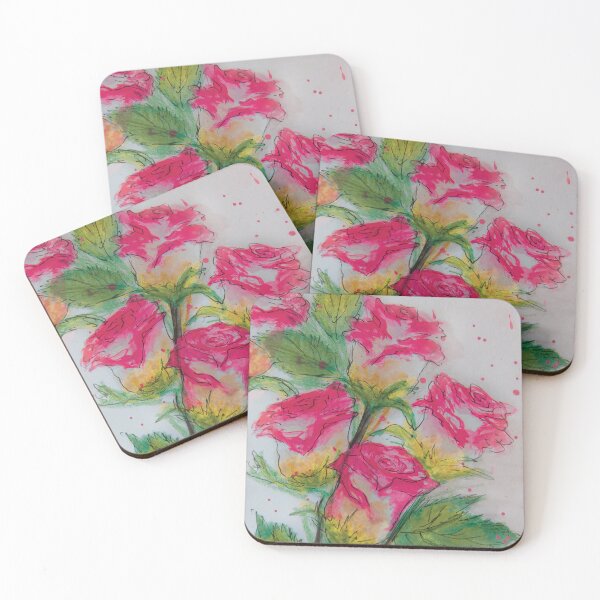Item preview, Roses Art Watercolor designed and sold by impohart.
