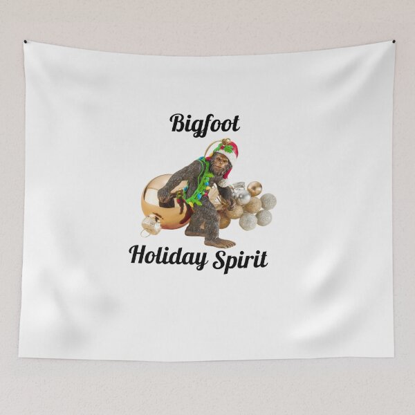Item preview, Bigfoot Holiday Spirit designed and sold by umarajabeen.