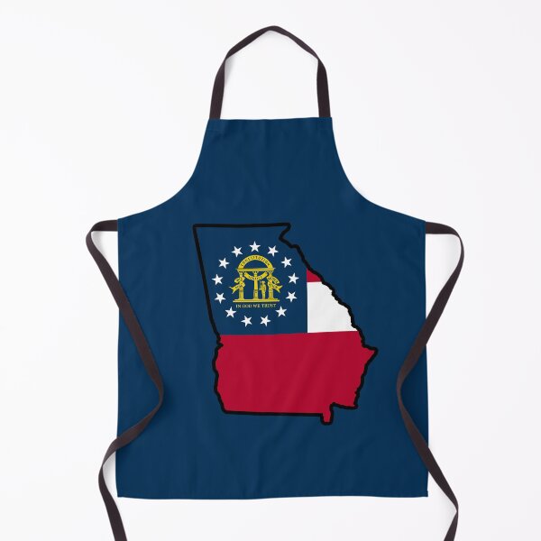 Item preview, State Flag Map of GEORGIA designed and sold by HFYD.
