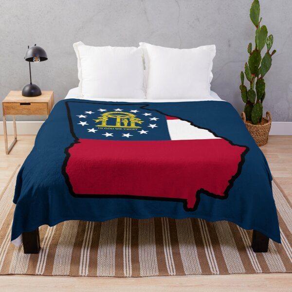 Item preview, State Flag Map of GEORGIA designed and sold by HFYD.