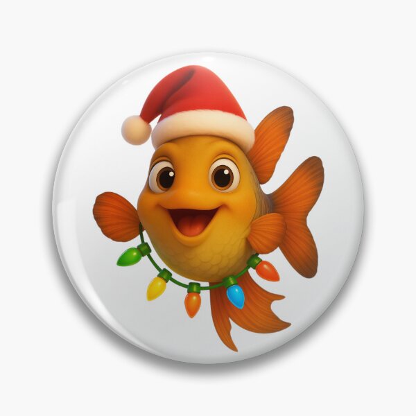 Item preview, Christmas Guppy Fish designed and sold by Sillytoe.