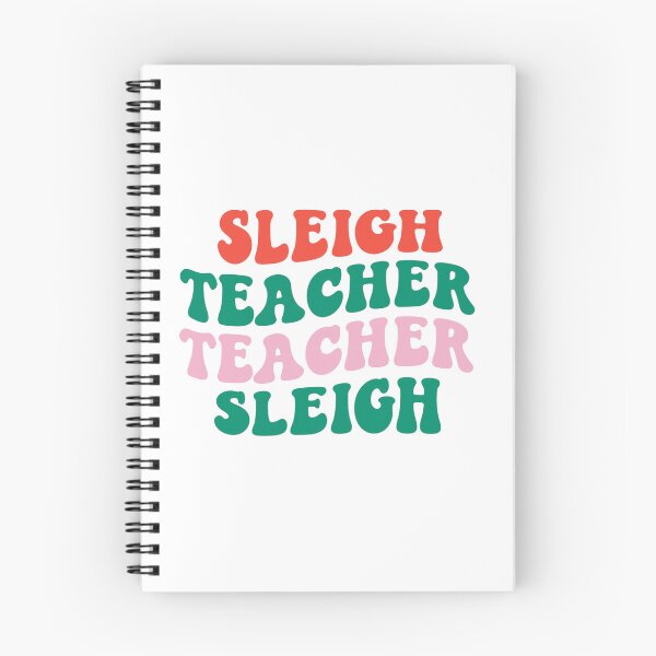 Item preview, Sleigh Teacher — Fun Christmas Teacher Pun designed and sold by artcultreone.