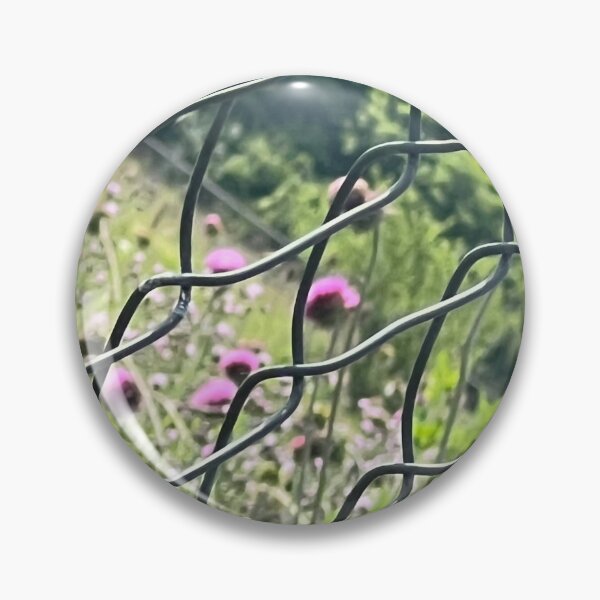 Item preview, Chain Link & Pink Blooms 1 designed and sold by Abeink1030.