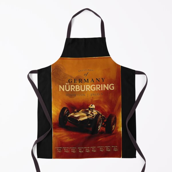 Item preview, Nurburgring 1960 variation poster winner list #1 designed and sold by Helios Be. Lavsh.
