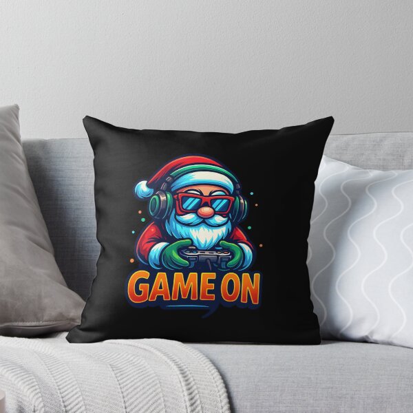 Item preview, Santa Says Game On – Cool Christmas Gamer Design designed and sold by SVALANART.