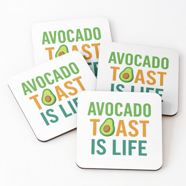 Item preview, Avocado Toast Is Life — Brunch Aesthetic Design designed and sold by artcultreone.