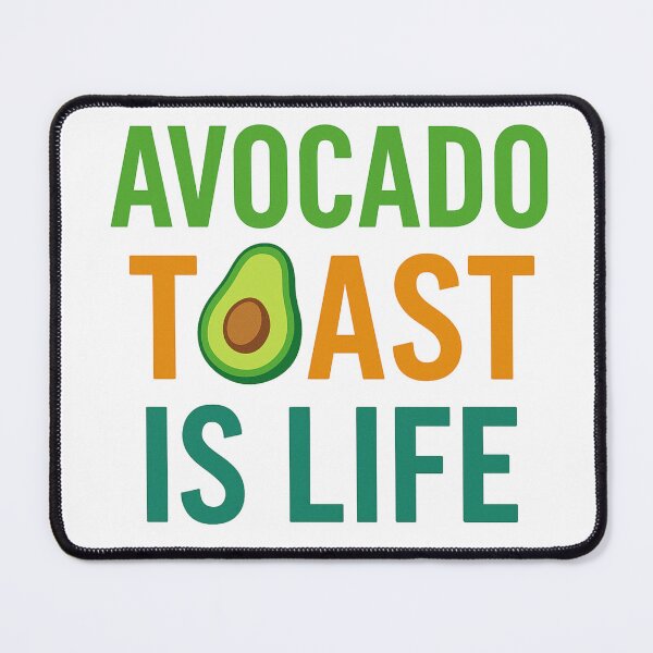 Item preview, Avocado Toast Is Life — Brunch Aesthetic Design designed and sold by artcultreone.