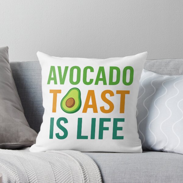 Item preview, Avocado Toast Is Life — Brunch Aesthetic Design designed and sold by artcultreone.