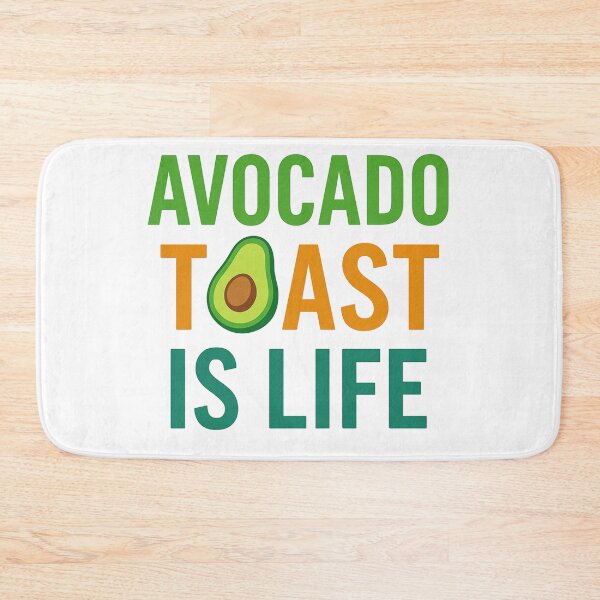Item preview, Avocado Toast Is Life — Brunch Aesthetic Design designed and sold by artcultreone.