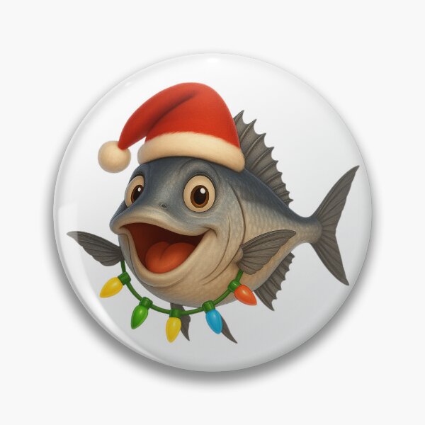 Item preview, Christmas King Mackerel Fish designed and sold by Sillytoe.