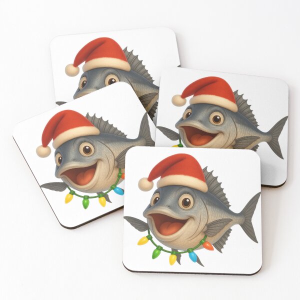 Item preview, Christmas King Mackerel Fish designed and sold by Sillytoe.
