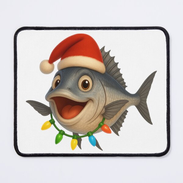 Item preview, Christmas King Mackerel Fish designed and sold by Sillytoe.