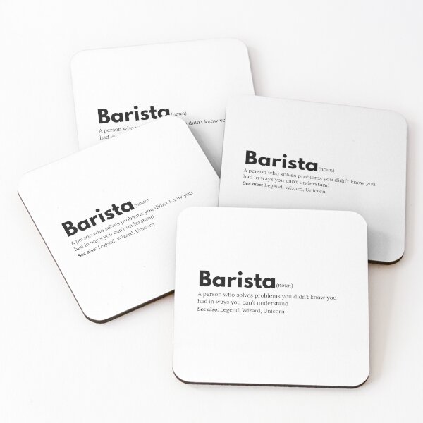 Item preview, Barista Definition - Funny Gift for Baristas designed and sold by YimStoodio.