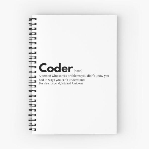Item preview, Coder Definition - Funny Gift for Programmers designed and sold by YimStoodio.