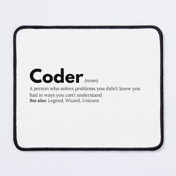 Item preview, Coder Definition - Funny Gift for Programmers designed and sold by YimStoodio.