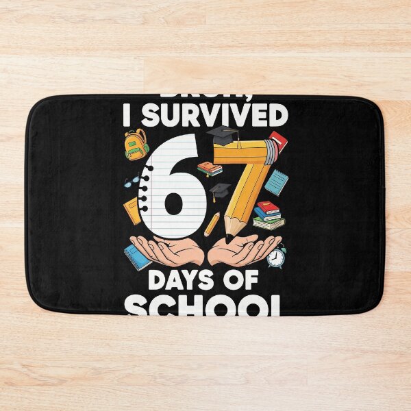 Item preview, Copy of i survived 67 days of school six seven meme designed and sold by VividDripCo.