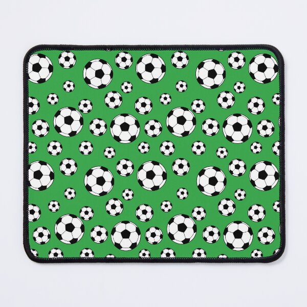 Item preview, Green Soccer Ball Print Football Ball Design Green Background Sports Fan designed and sold by bestggraphico.
