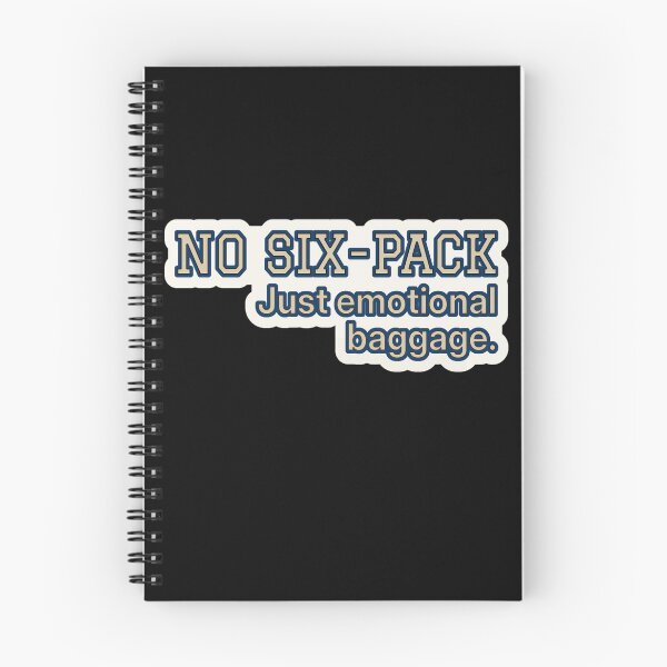 Item preview, Varsity Flirt Humor – No Six-Pack – Gift for Single Friends – Retro Varsity • Bold Lettering designed and sold by JacobKAurumhead.