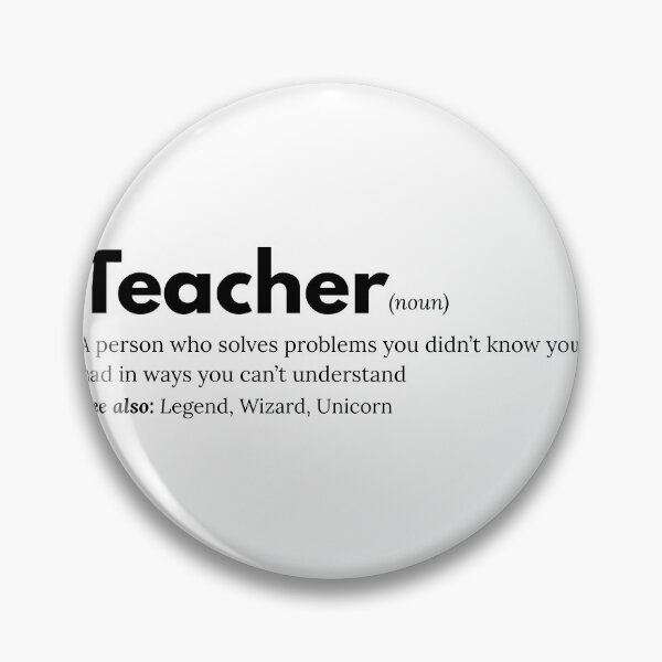 Item preview, Teacher Definition - Funny Gift for Educators designed and sold by YimStoodio.