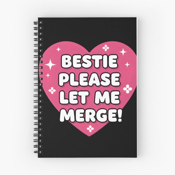 Item preview, Bestie Please Let Me Merge Funny Meme Bumper designed and sold by Trind-Tshirt.