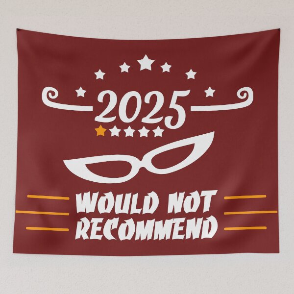 Item preview, 2025 One Star Rating Would Not Recommend Funny Review T-Shirt designed and sold by Stag Prime Shop.