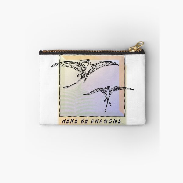 Item preview, Here be Dragons! classic 90s exotic nature shirt Pterosaurs,Ropen, Cryptozoology designed and sold by The Paleo shop ..