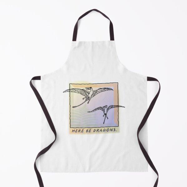Item preview, Here be Dragons! classic 90s exotic nature shirt Pterosaurs,Ropen, Cryptozoology designed and sold by The Paleo shop ..