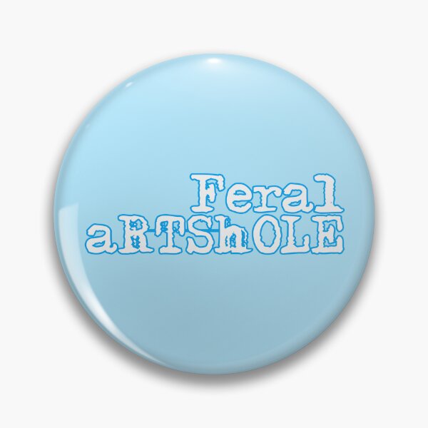 Item preview, Feral aRTShoLE – Unhinged Goblin-Core Sticker designed and sold by Artshole.