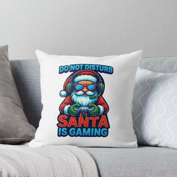 Item preview, Do Not Disturb – Santa Is Gaming Christmas Gamer Shirt designed and sold by SVALANART.