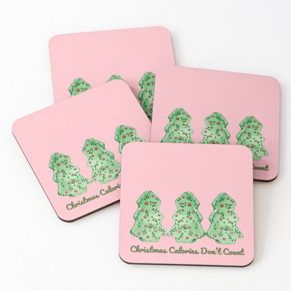 Item preview, Christmas Calories Don’t Count – Funny Holiday Tree Cake Design designed and sold by SimplyJasper.