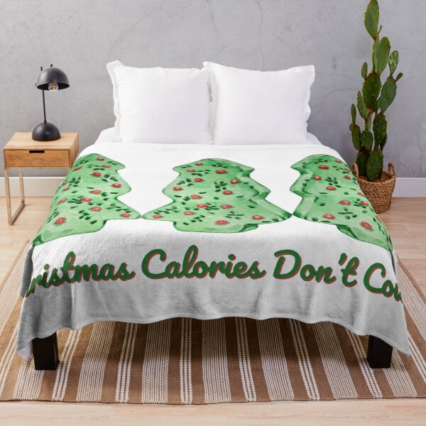 Item preview, Christmas Calories Don’t Count – Funny Holiday Tree Cake Design designed and sold by SimplyJasper.