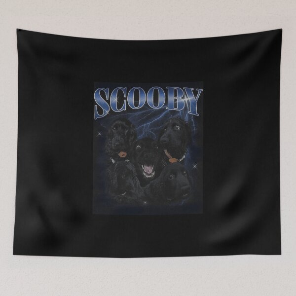 Item preview, Black Cocker Spaniel Lightning Art – Electric Blue Storm Dog Portrait Design designed and sold by love3617.