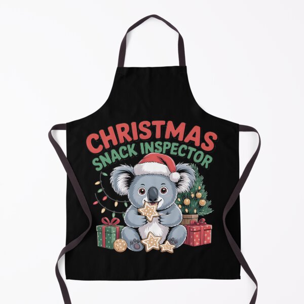 Item preview, Christmas Koala – Snack Inspector Eating Holiday Cookies designed and sold by HAPPYinPIECES.
