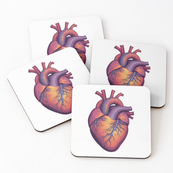Item preview, Realistic Anatomical Heart Illustration designed and sold by AndreiTS90.