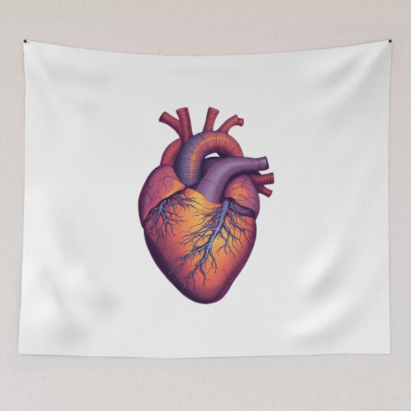 Item preview, Realistic Anatomical Heart Illustration designed and sold by AndreiTS90.