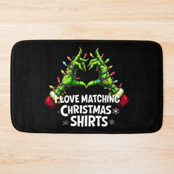 Item preview, I love matching Christmas shirts merry Christmas 2025 designed and sold by VividDripCo.